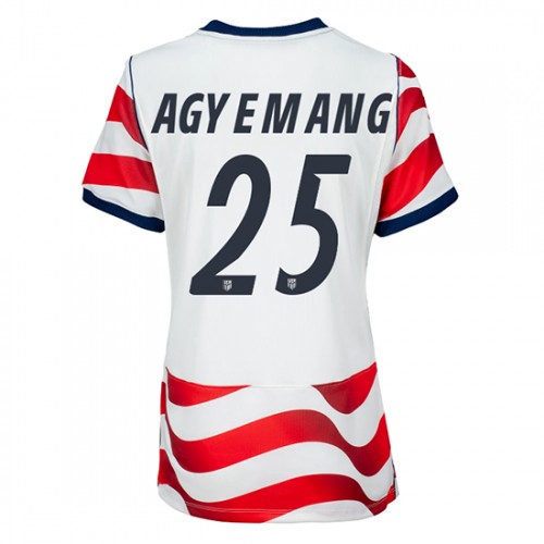Förenta stater Patrick Agyemang #25 Replika Hemmatröja Damer VM 2026 Kortärmad